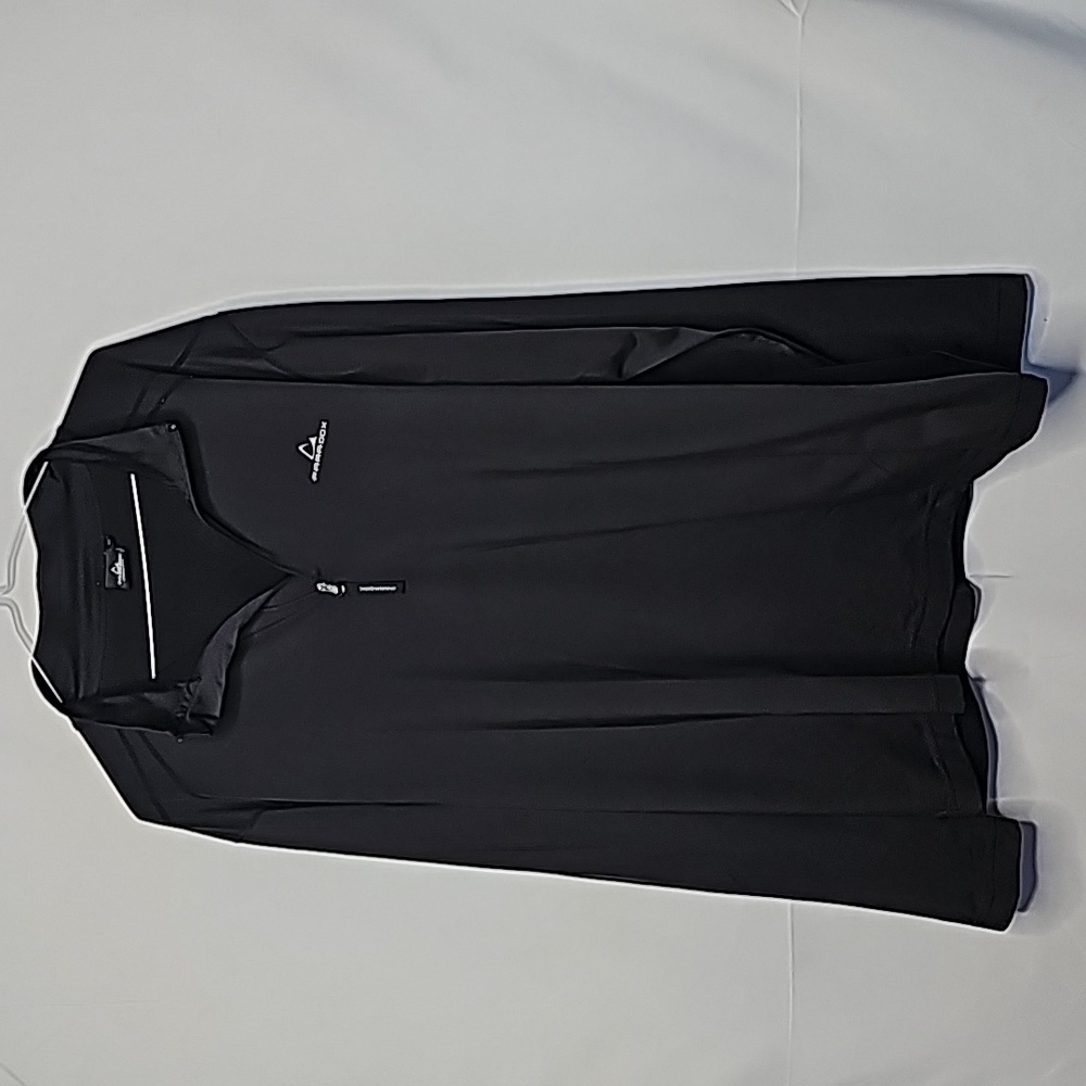 Paradox black quarter zip long sleeve workout pull over Activewear shirt sz XL